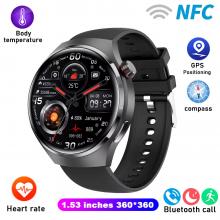 NEW GT4PRO Smart Watch Men Watch 4 Pro AMOLED HD Screen GPS NFC Heart Rate Sports Smart Watch