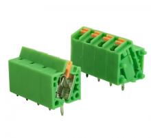 3.5/3.81/5.0/5.08mm spring loaded screwless PCB terminal block KF250NH DG246 SPTA1