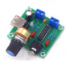 USB Powered Small Amplifier 5V AC/DC PM CM2038 Amplifier Board 5Wx2 Hi-Fi Finished Board