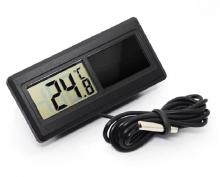 PT-13 food and drug environmental protection thermometer home car single temperature digital solar thermometer electronic probe