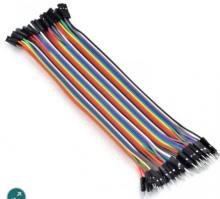 Male to female jumper wires 40pcs-20cm